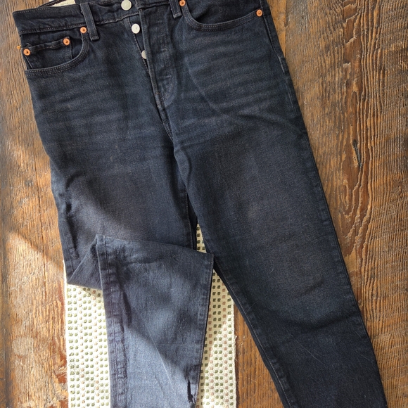 Classic Black Denim Jeans - Picture 2 of 3